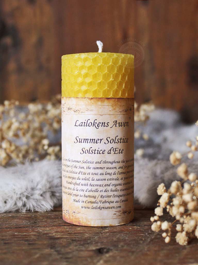 Summer Solstice Spell Candle