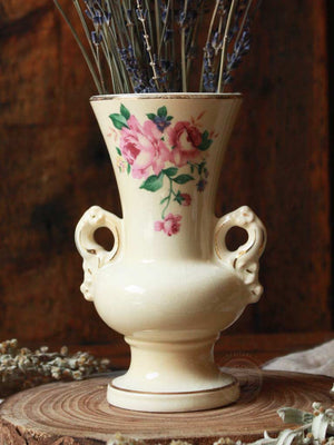 Sweetest Vintage Vase With Lavender - V326