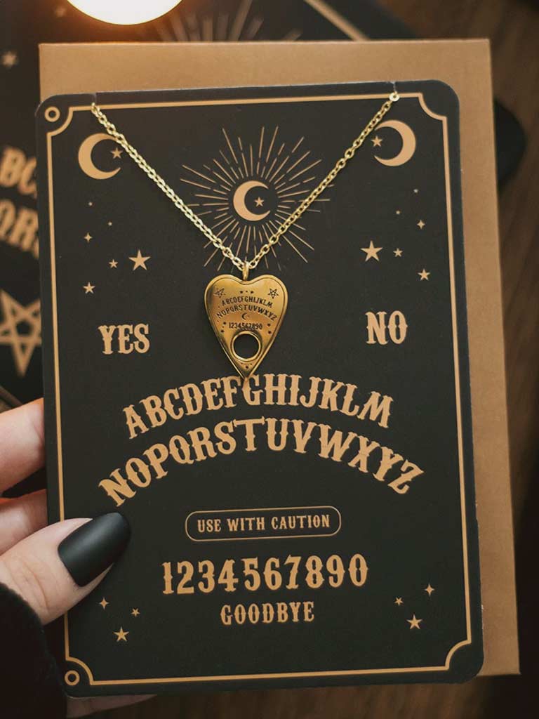 Talking Board Planchette Necklace