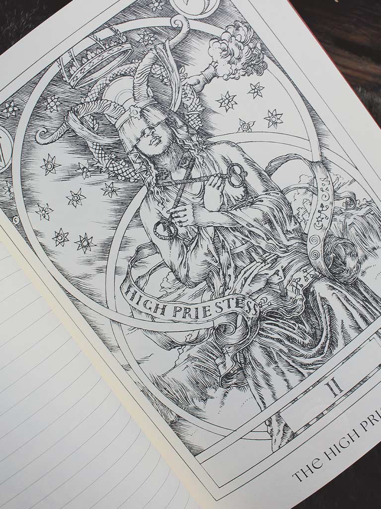 Tarot Journal & Coloring Book