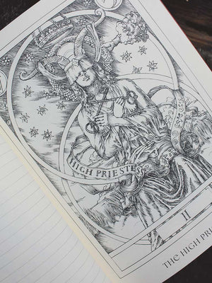 Tarot Journal & Coloring Book