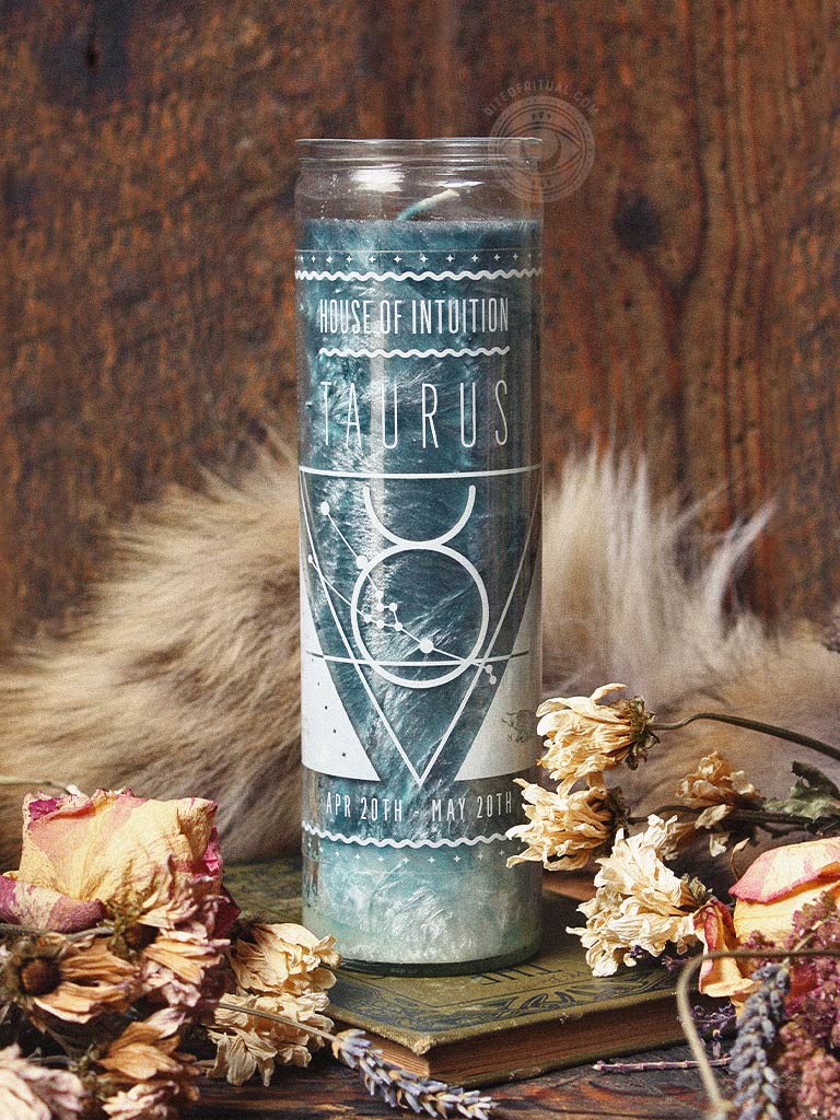 Taurus Zodiac Candle - House of Intuition