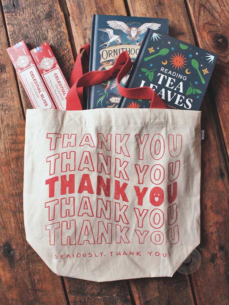 Thank You Pocket Tote Bag