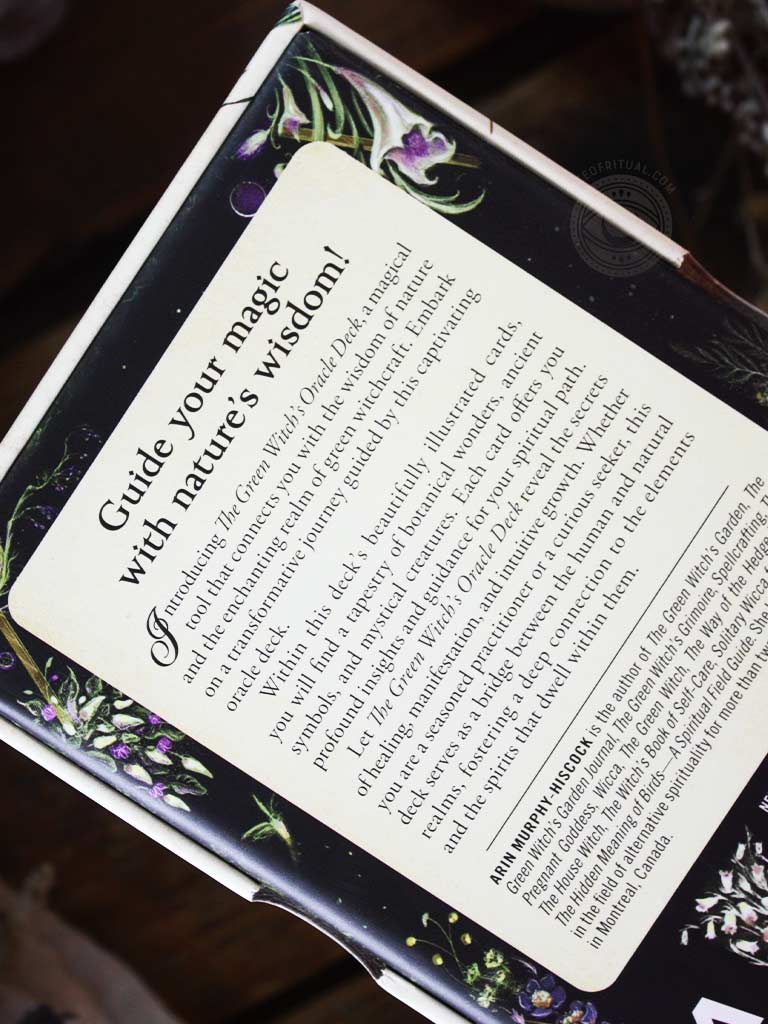The Green Witch's Oracle Deck - Embrace the Wisdom and Insight of Natural Magic