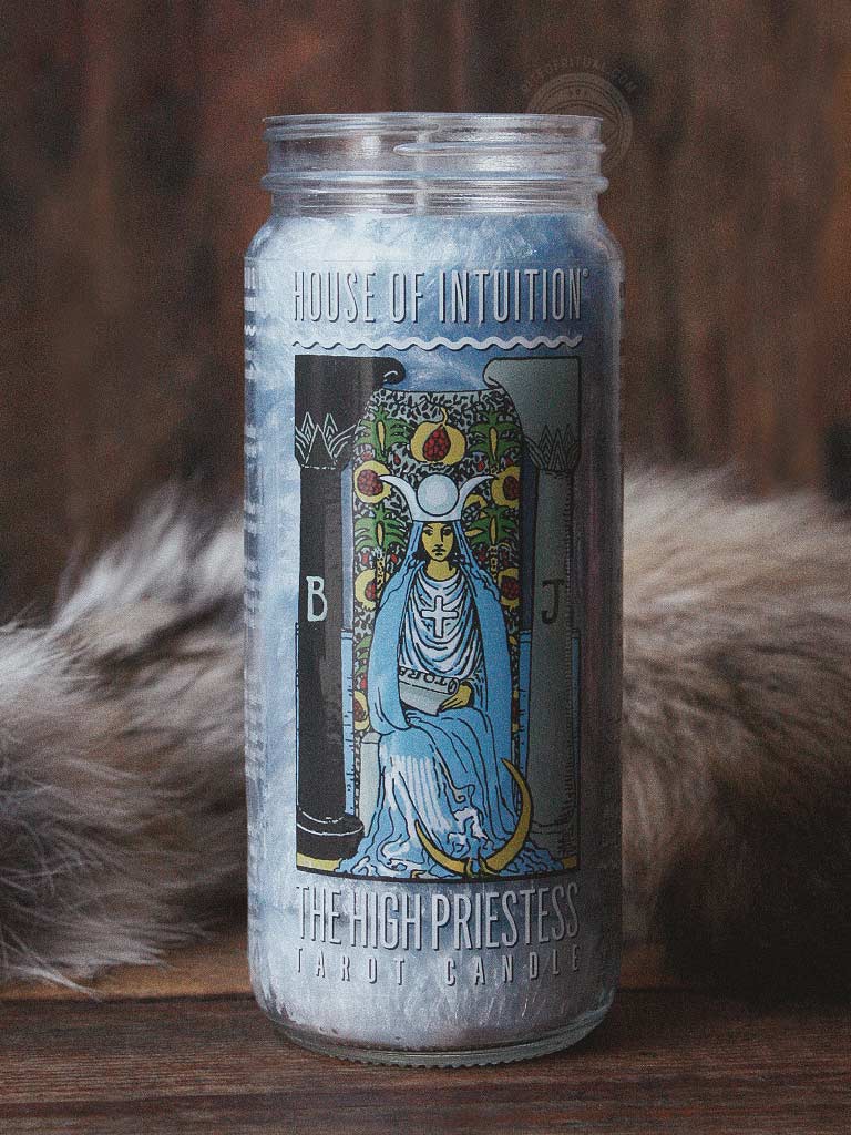 The High Priestess Major Arcana Magic Candle - House of Intuition