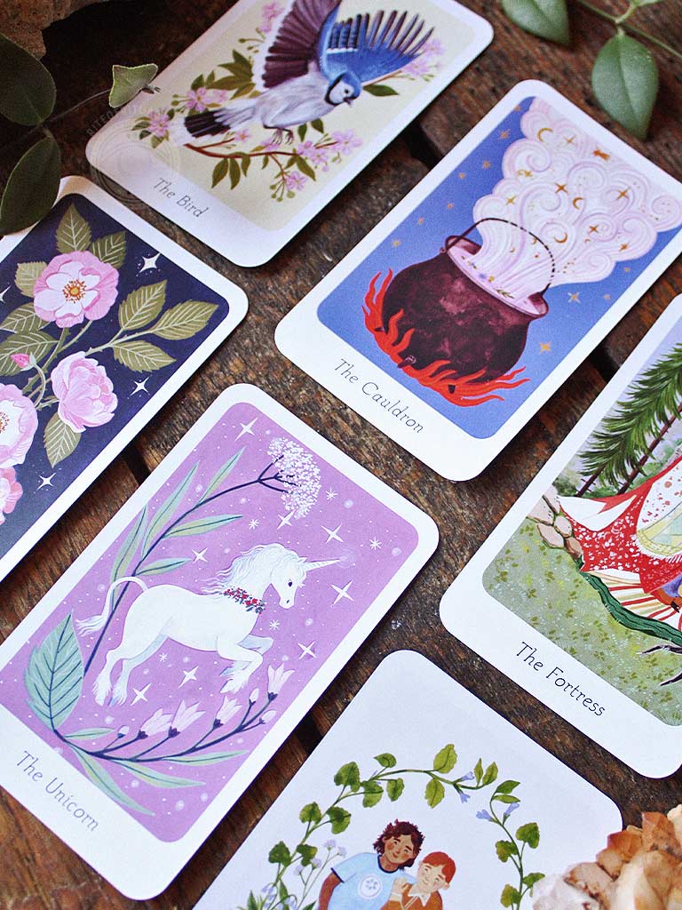 The Little Witch's Oracle Deck - Symbols, Spells, and Rituals for the Young Witch