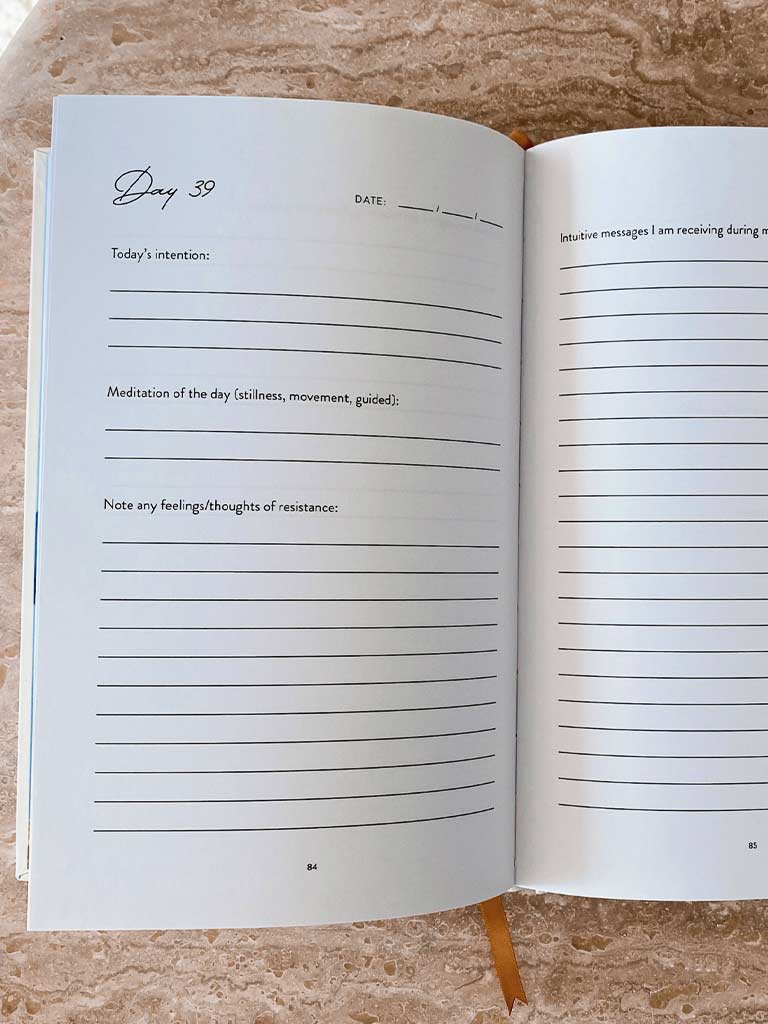 The Meditation Journal by Soul Cards Tarot