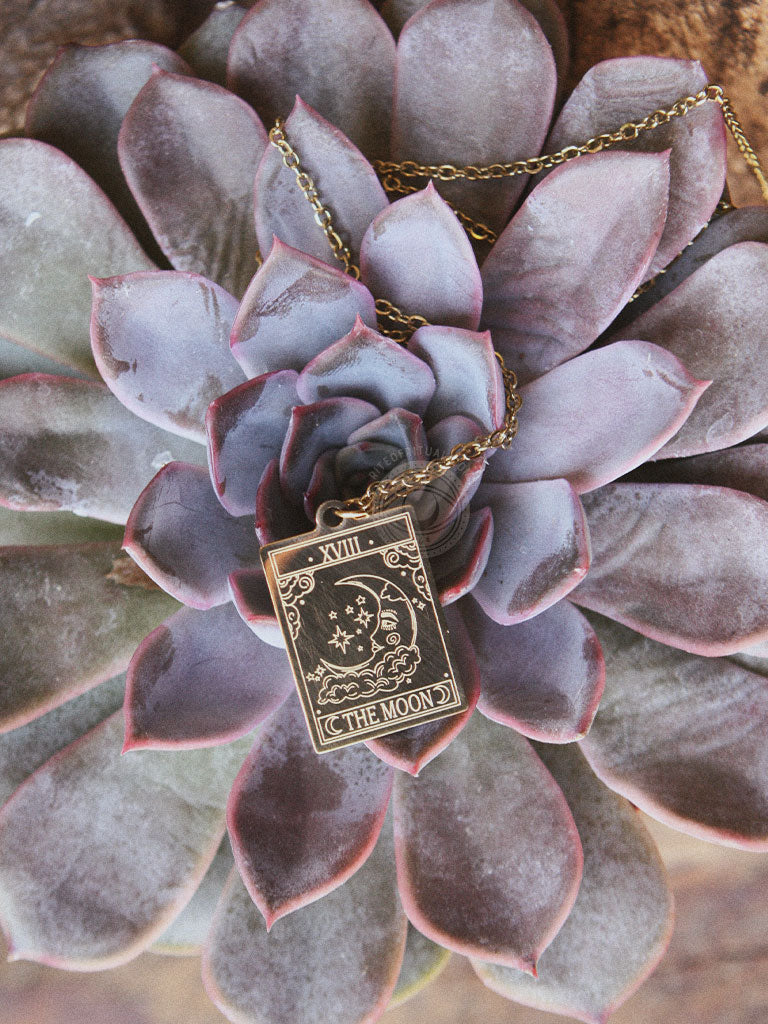 The Moon Tarot Necklace