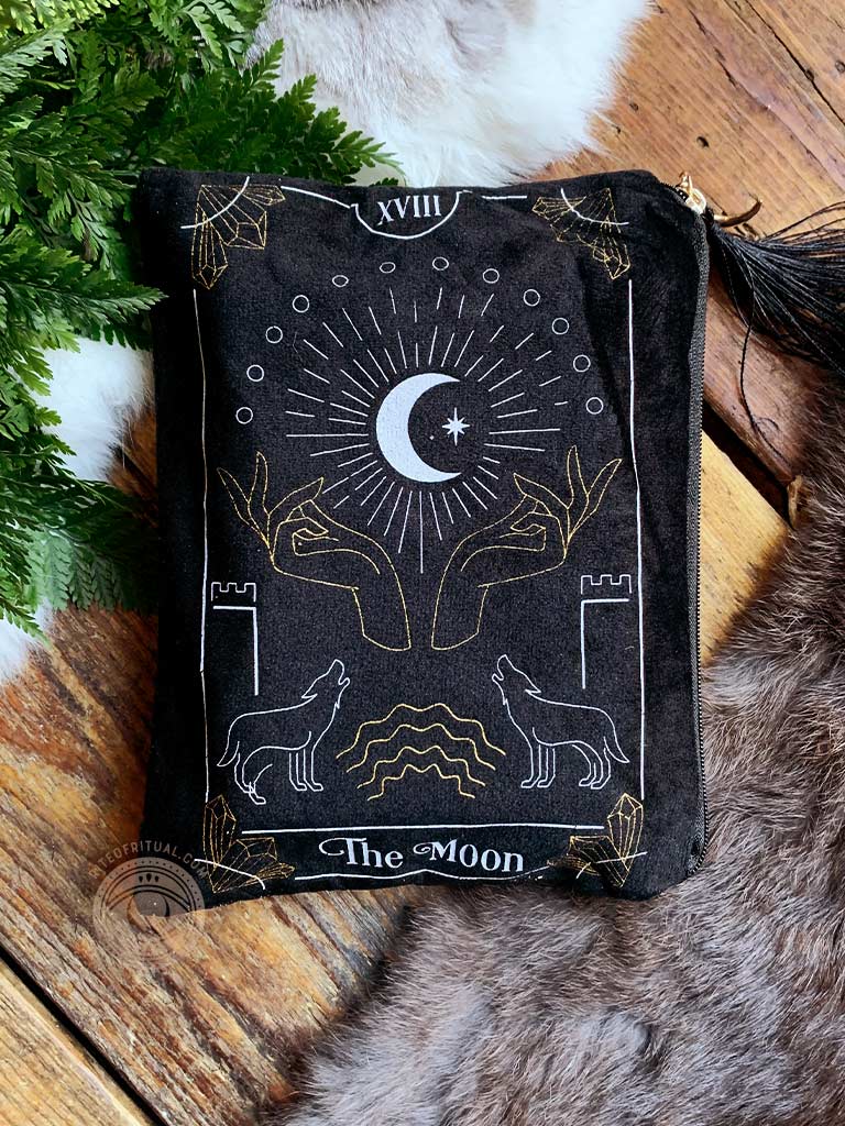 The MoonTarot Pouch With Zipper