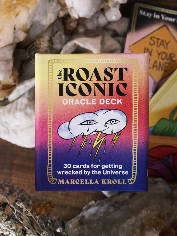 The Roast Iconic Oracle Deck - 30 Cards for Getting Wrecked by the Uni ...