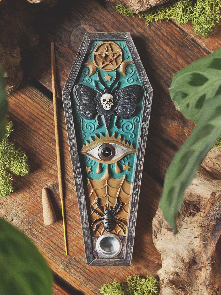 The Seer’s Coffin Incense Ash Catcher