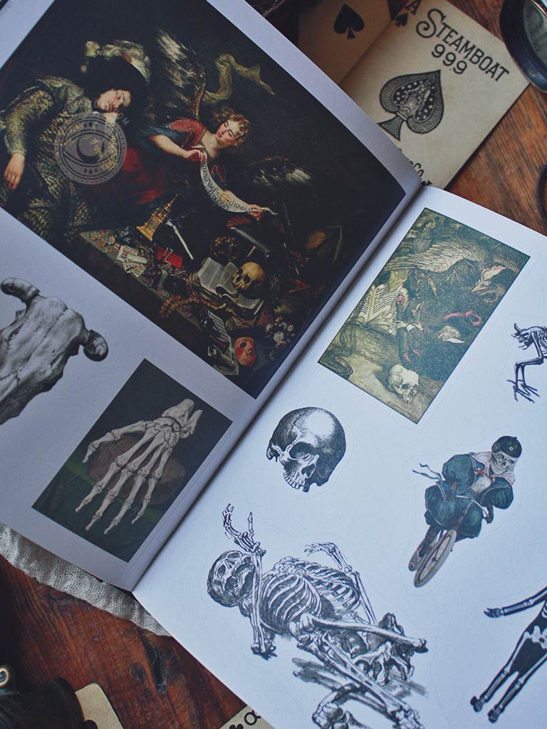 The Sticker Treasury of Ghosts & Dark Curiosities