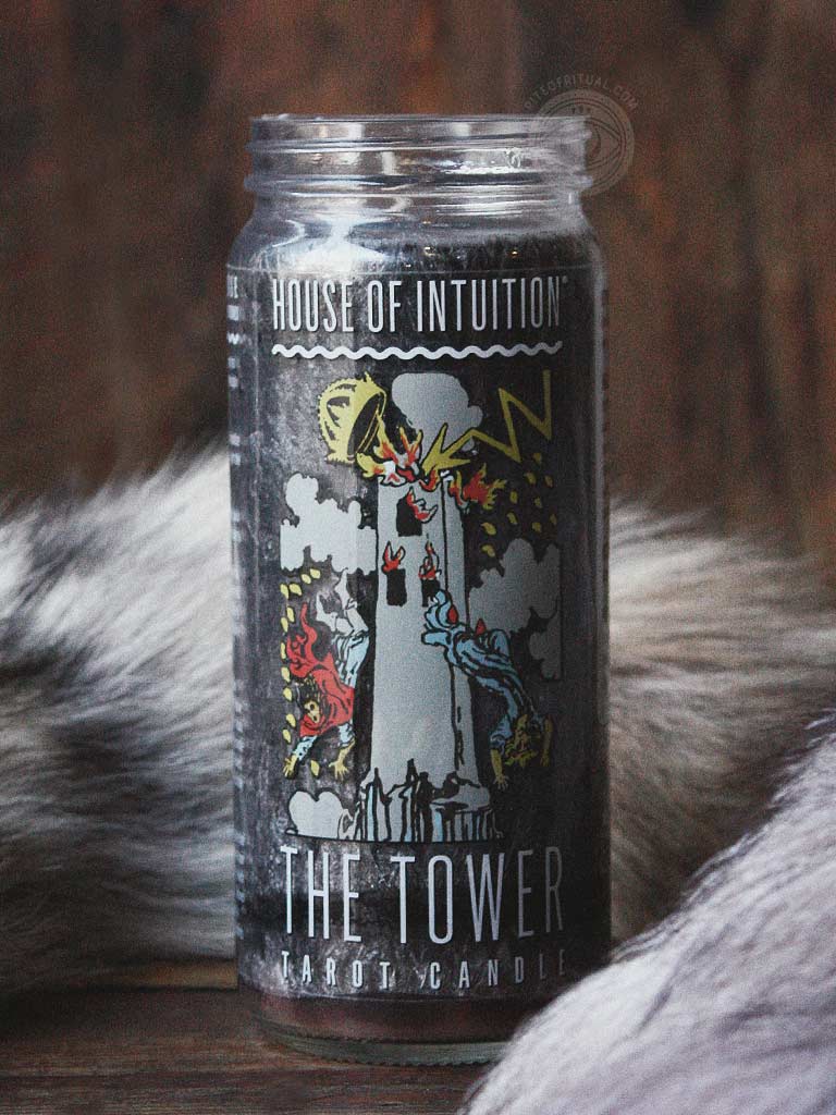 The Tower Major Arcana Magic Candle - House of Intuition