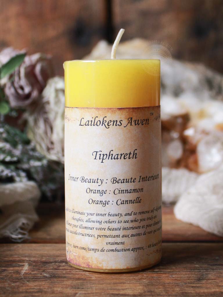 Tiphareth Pillar Spell Candle - Inner Beauty