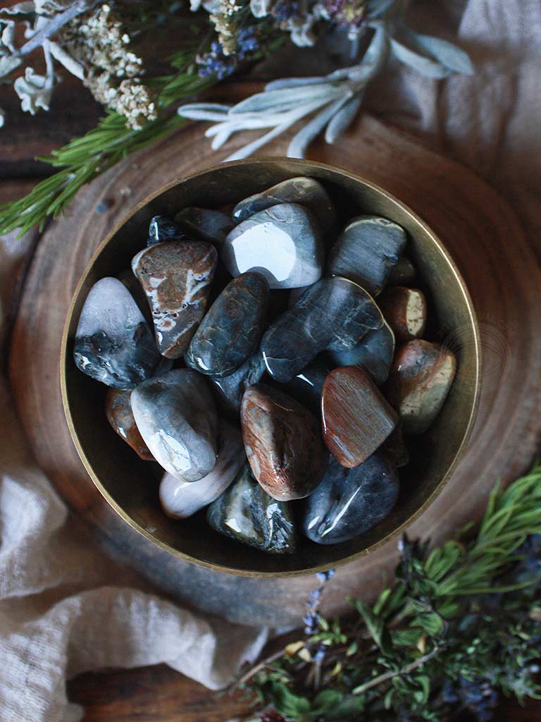 Tumbled Cat's Eye Quartz