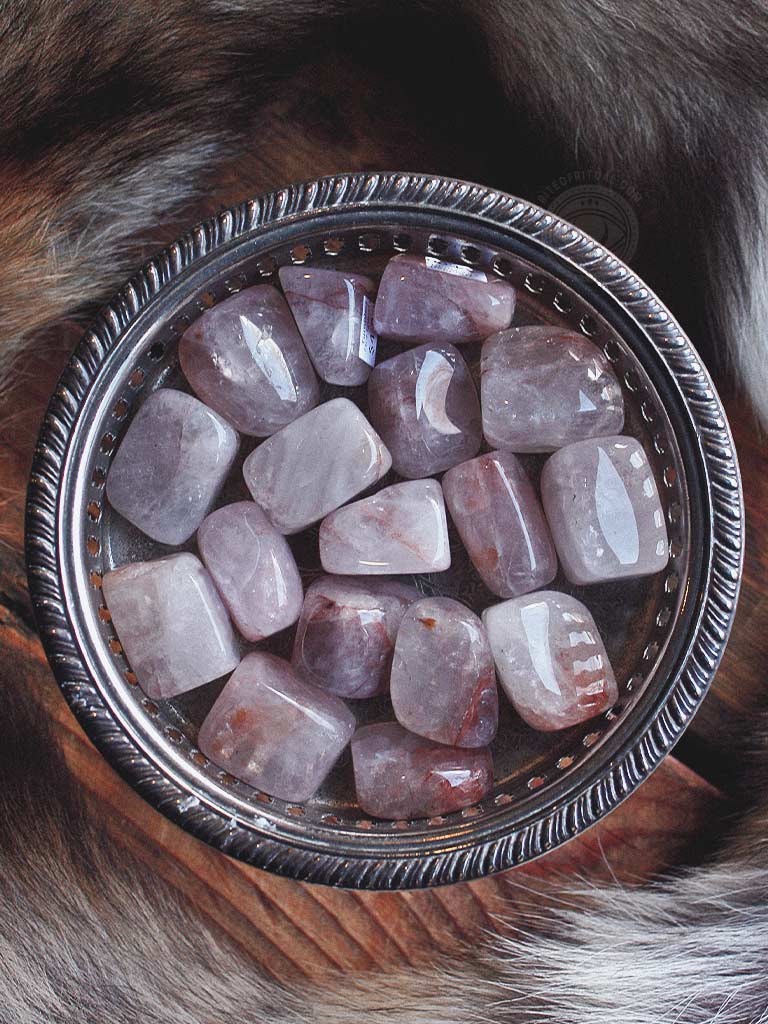 Tumbled Fire Quartz