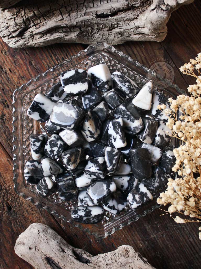 Tumbled Zebra Jasper