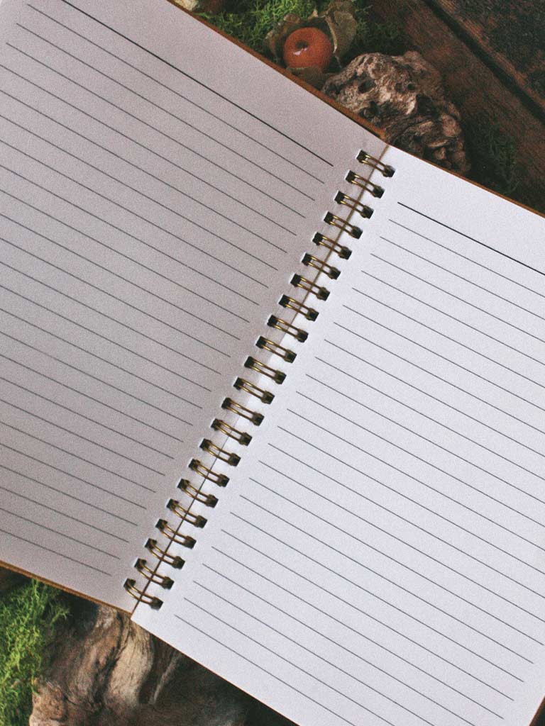 Amulet Embroidered Notebook