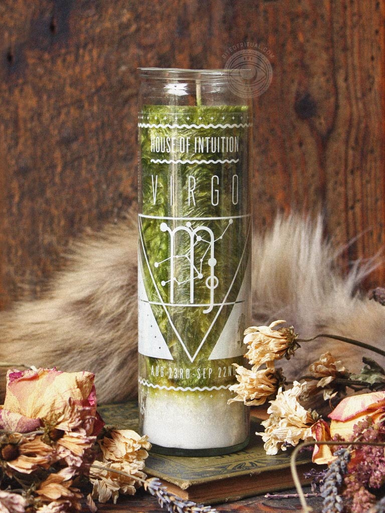 Virgo Zodiac Candle - House of Intuition