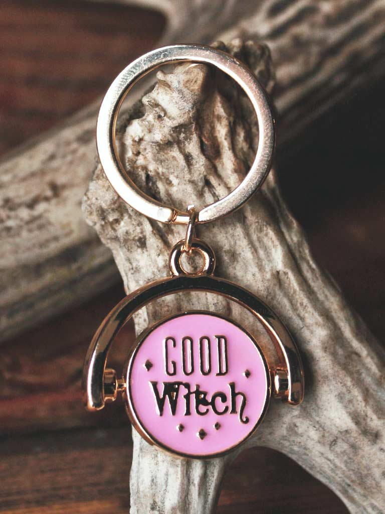 Which Witch Are You Spinning Keyring