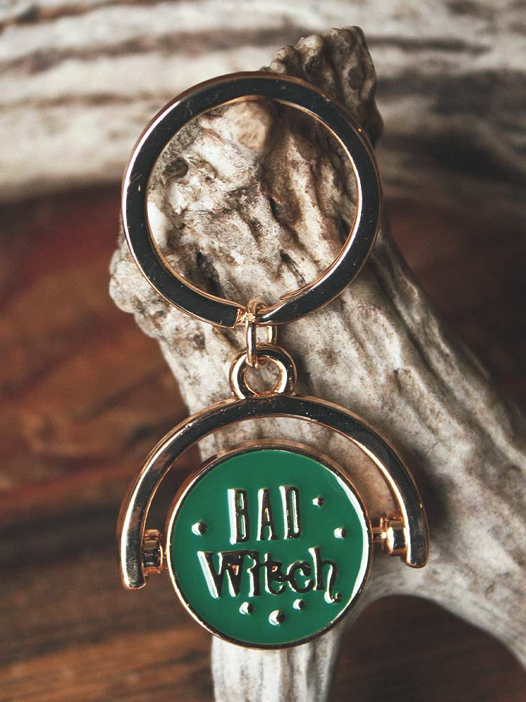 Which Witch Are You Spinning Keyring