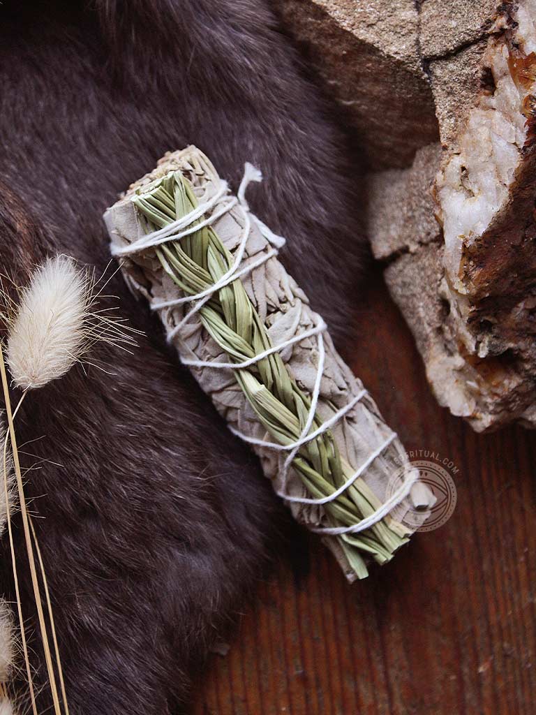 White Sage & Sweetgrass Cleansing Bundles