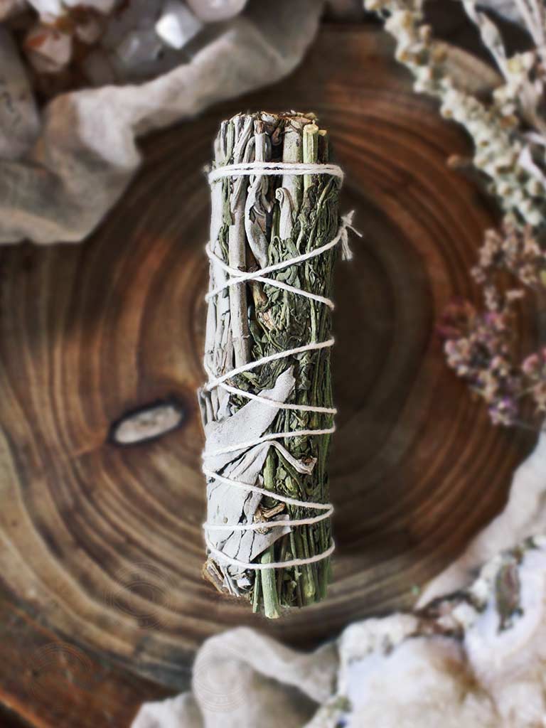 White Sage and Rue (Ruda) Cleansing Bundles