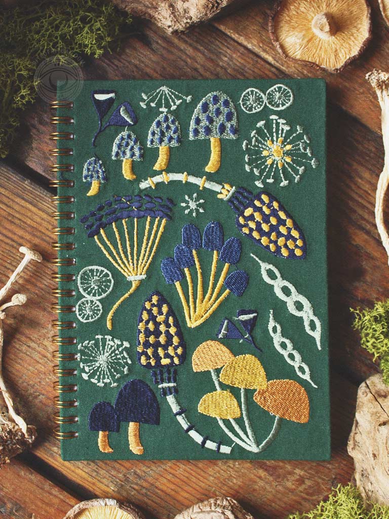 Wildgrove Embroidered Notebook