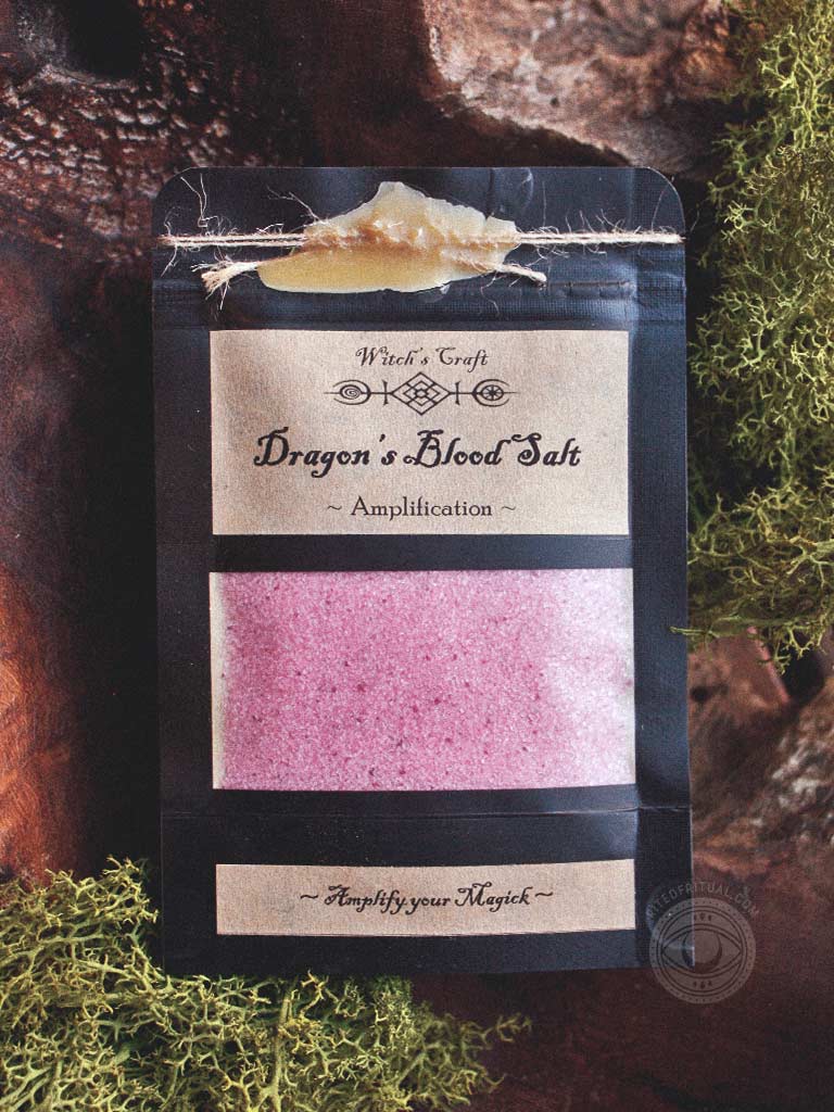 Witch's Craft Dragon's Blood Salt Bag