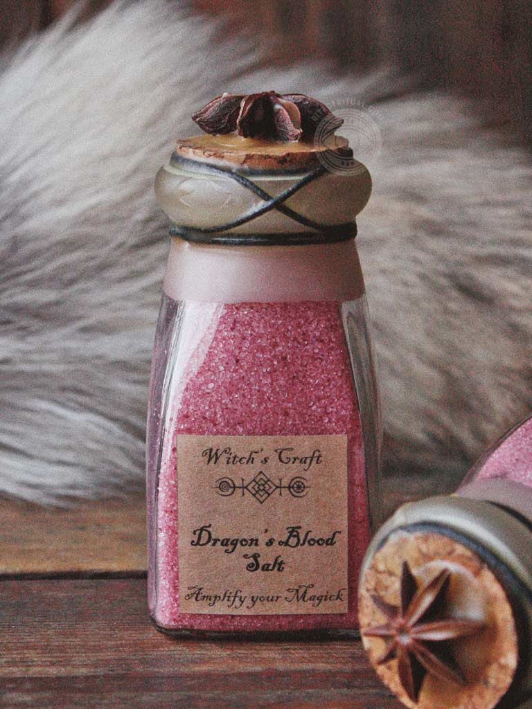 Witch's Craft Dragon's Blood Salt Bottle