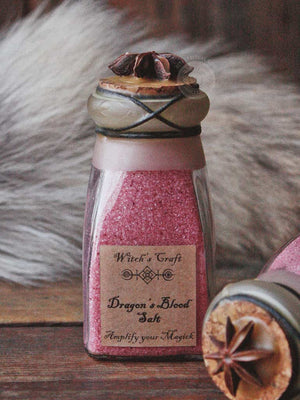 Witch's Craft Dragon's Blood Salt Bottle
