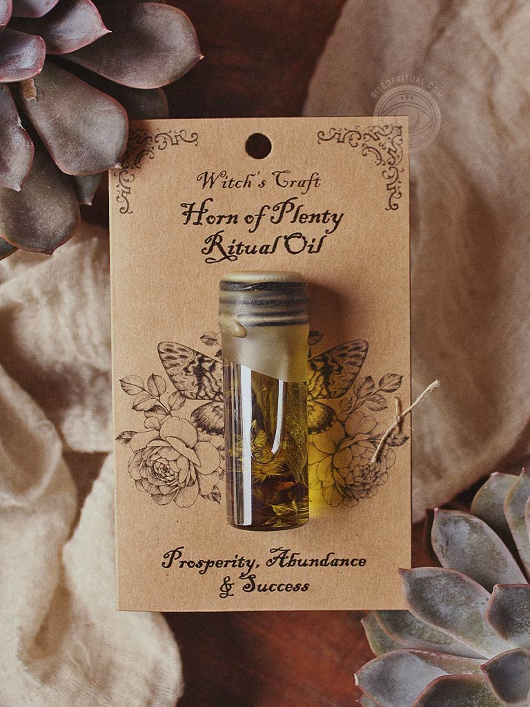 Witch's Craft Horn of Plenty Ritual Oil
