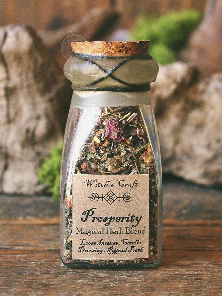 Witch's Craft Magical Herb Bottle Blend - Prosperity