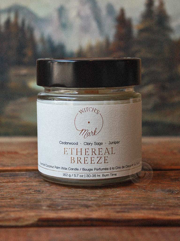 Witch's Mark Ethereal Breeze Crystal Candle