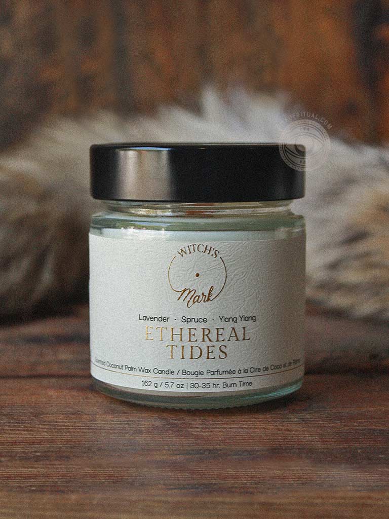 Witch's Mark Ethereal Tides Crystal Candle