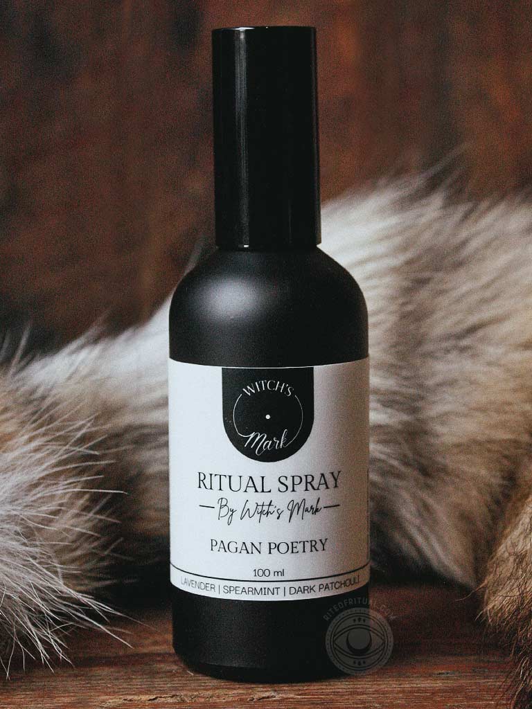 Witch's Mark Pagan Poetry Ritual Spray