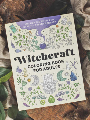 Witchcraft Coloring Book for Adults