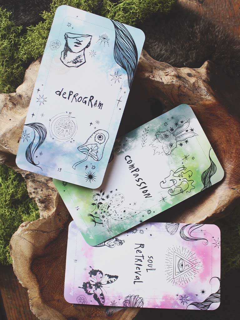 Witchcraft Therapy Oracle Deck - Intuitive Messages for Mental Health Magic