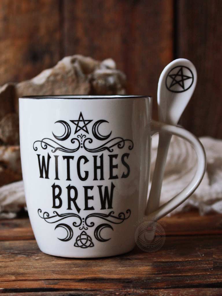 Witches Brew Mug + Spoon Set