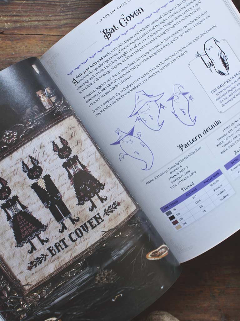 Witchy Stitching - 25 Patterns to Haunt Your Home