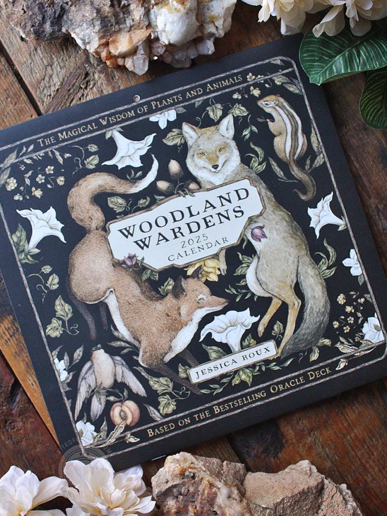 Woodland Wardens 2025 Wall Calendar - The Magical Wisdom of Plants and Animals