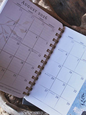 Year of the Witch 2026 Weekly Planner Calendar - Seasonal Intuitive Magick