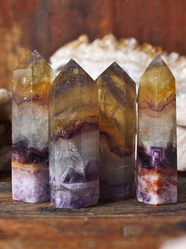 Yellow Rainbow Fluorite Generators