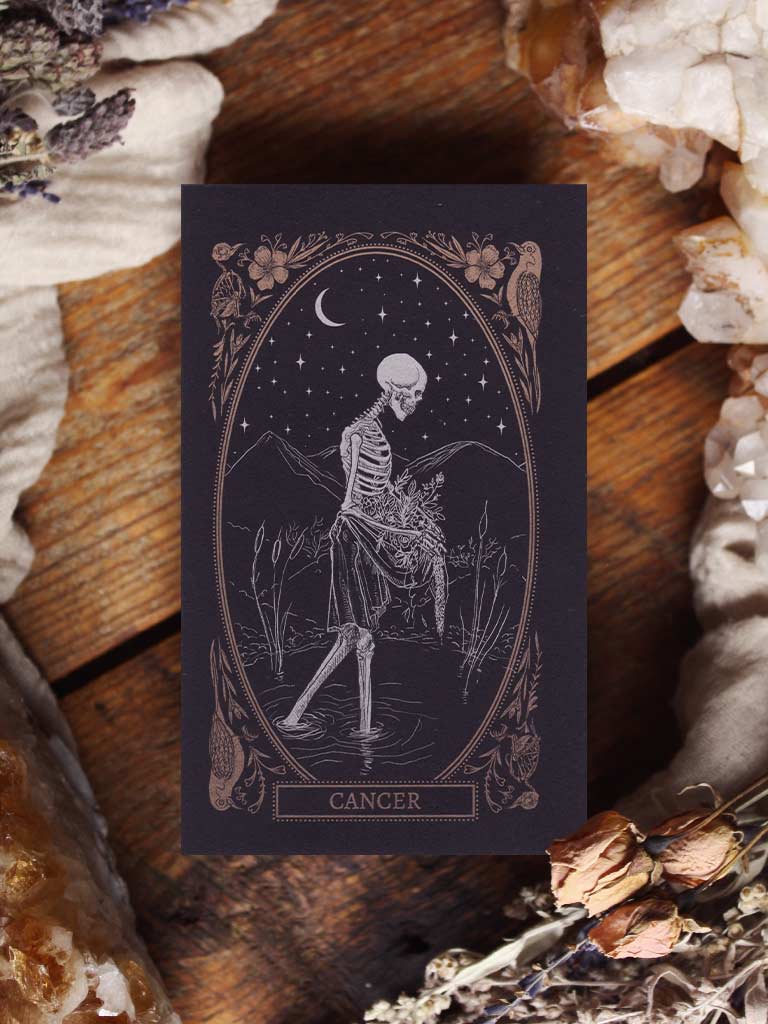 Zodiac Greeting Card - Cancer