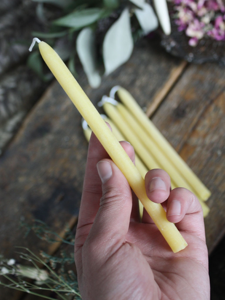 7 Pack of Beeswax Vigil Candles