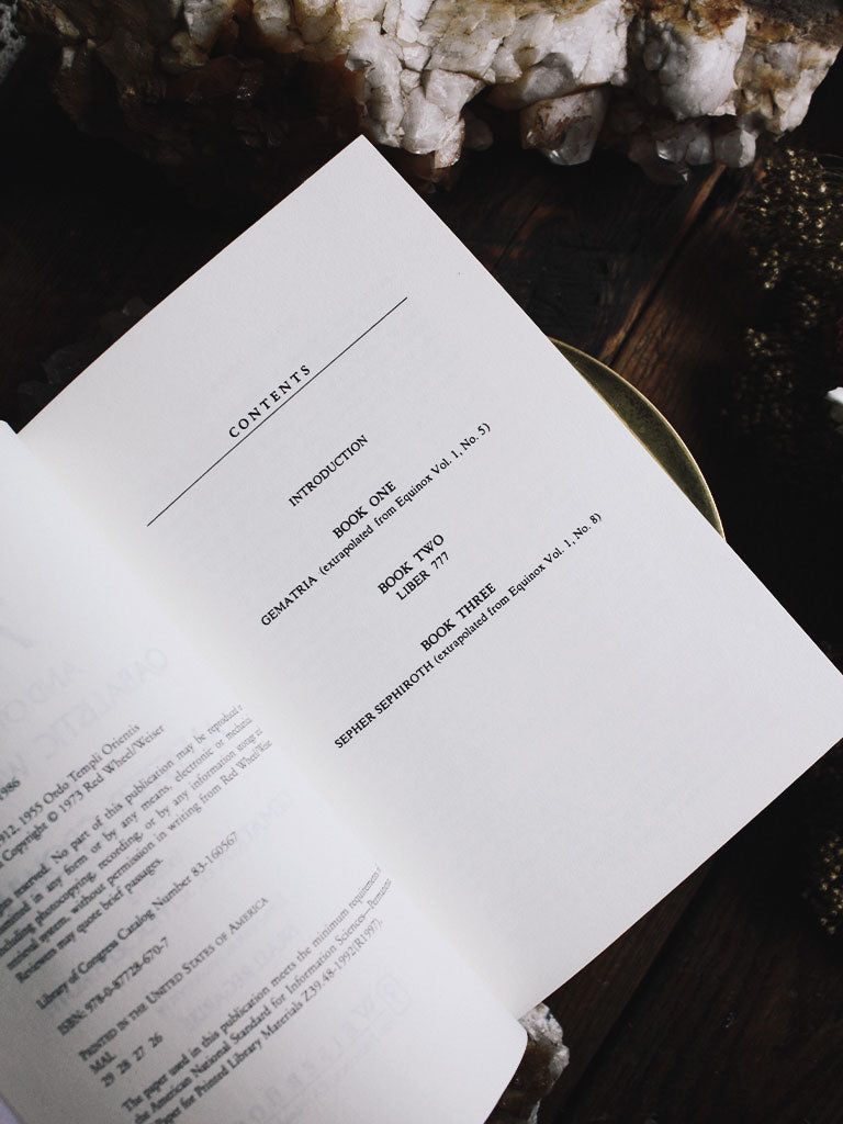 777 and Other Qabalistic Writings of Aleister Crowley