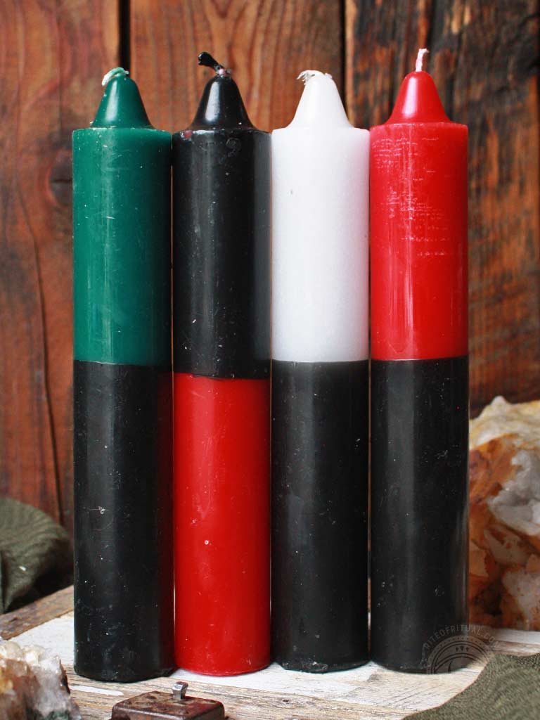 9" Two-tone Spell Candles