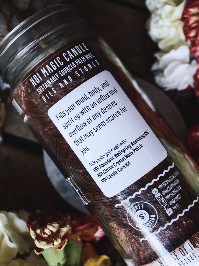 Abundance Magic Candle House of Intuition Rite of Ritual