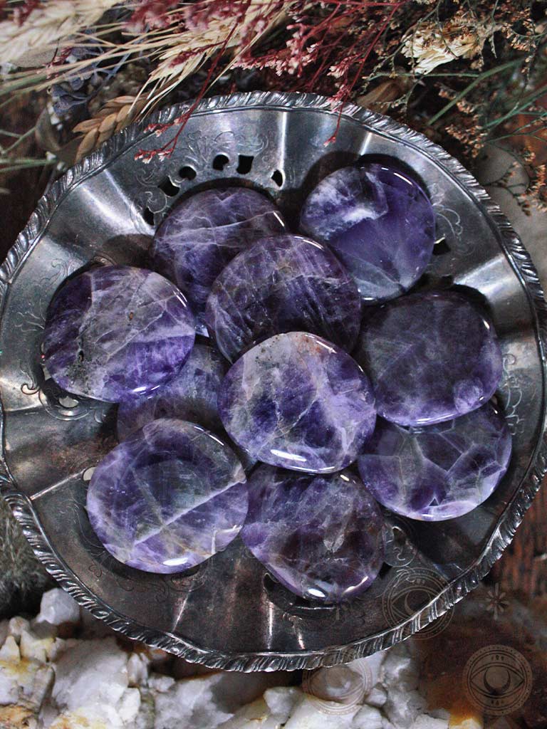 Amethyst Palm + Pocket Stones