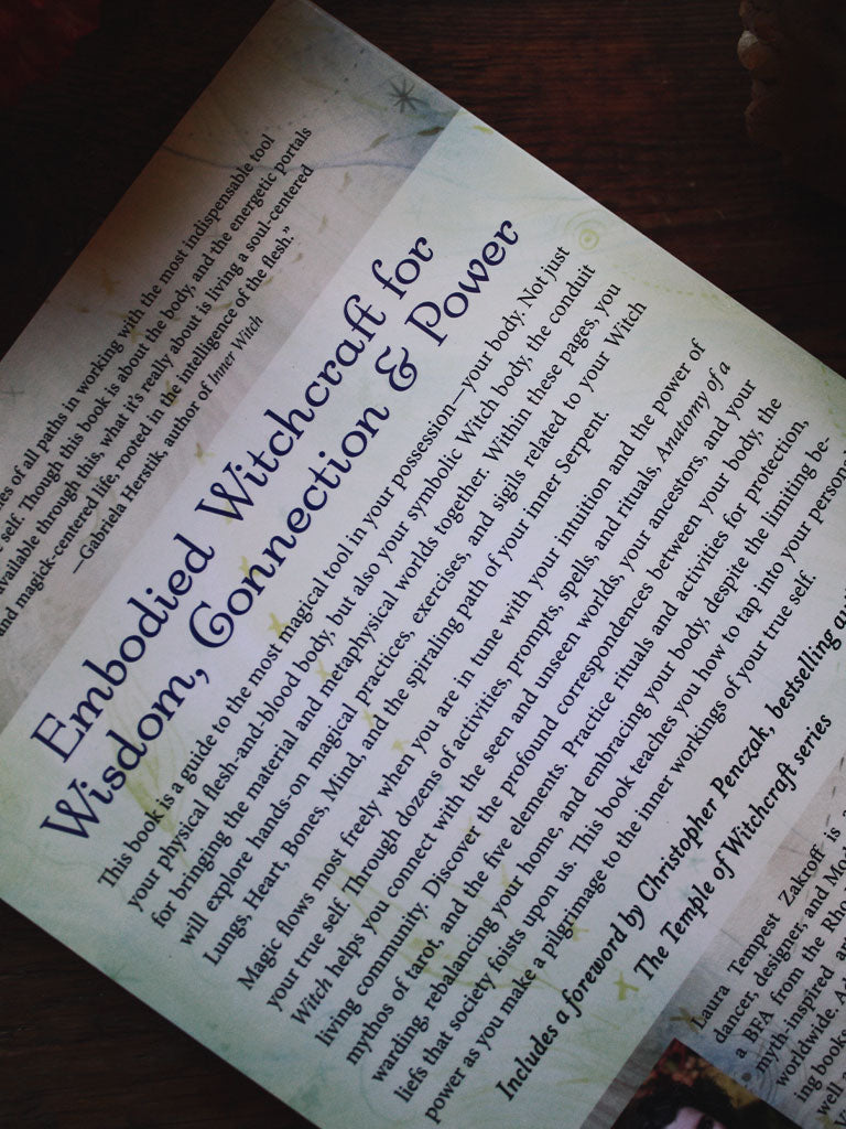 Anatomy of a Witch - A Map to the Magical Body